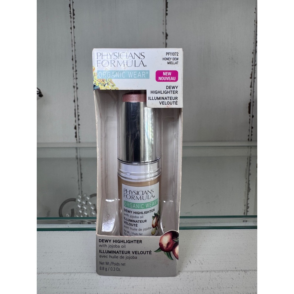 Physicians Formula Organic Wear Dewy Highlighter Honey Dew PF11072 0.3oz New